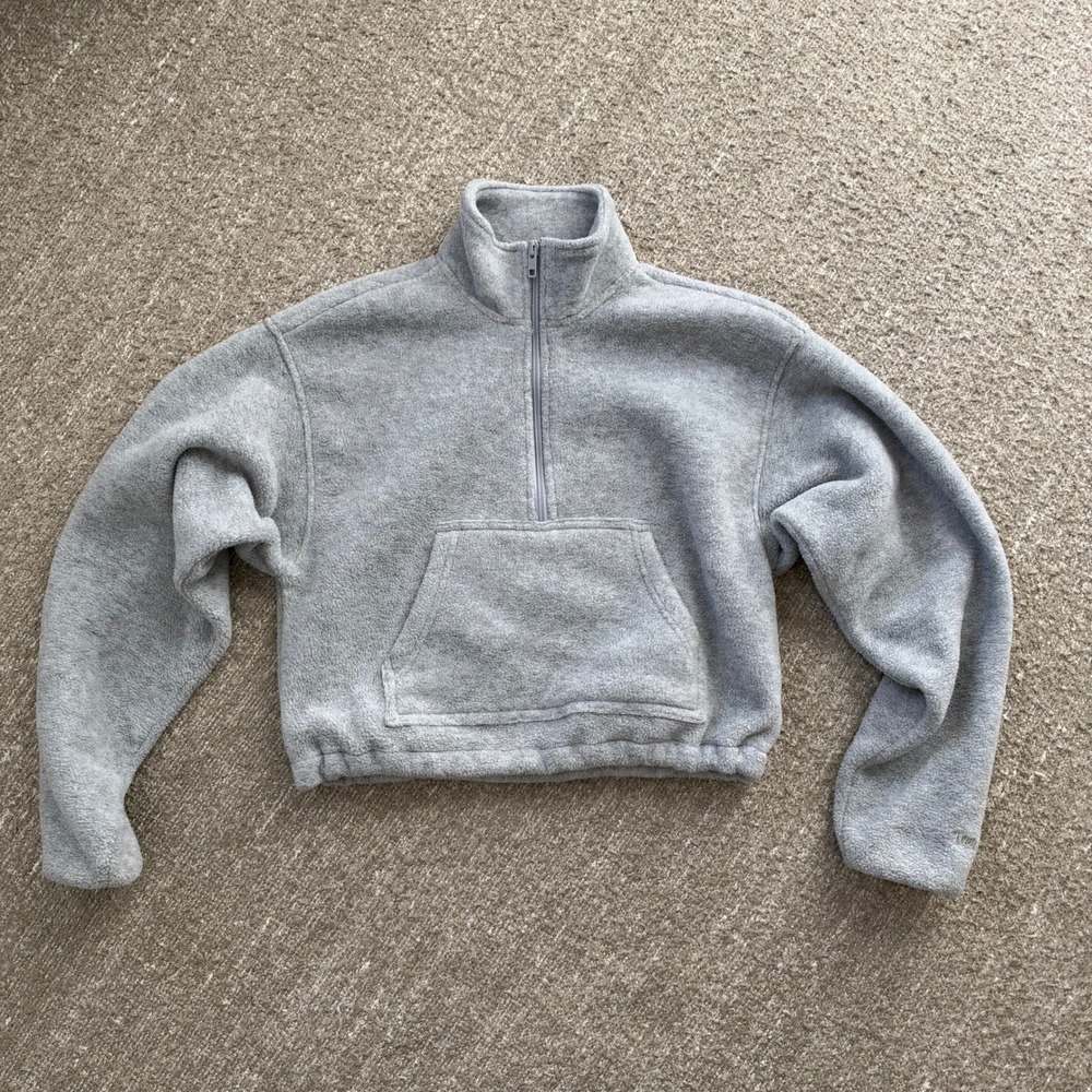 Aritzia Cozy Fleece 1/4 Zip Pullover